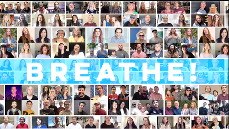 140 Singers Bring Awareness for World Mental Health Day on October 10th in 'Breathe!'