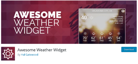 Top Weather Plugins for WordPress 2020