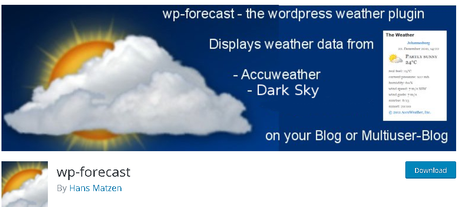 Top Weather Plugins for WordPress 2020