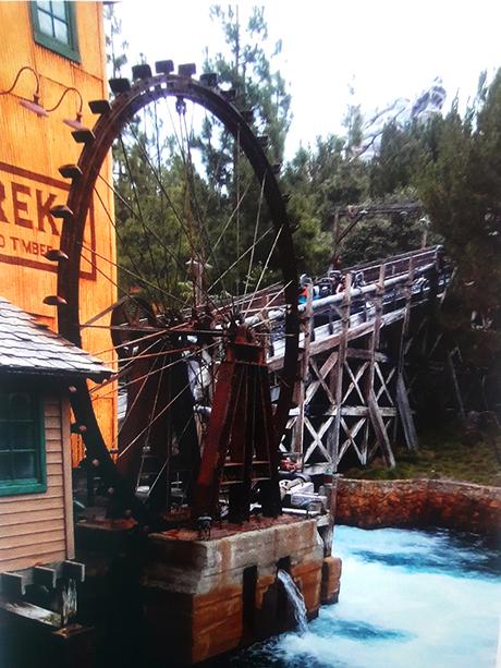 watermill inside Disney