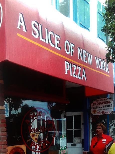 A slice of New York Pizza