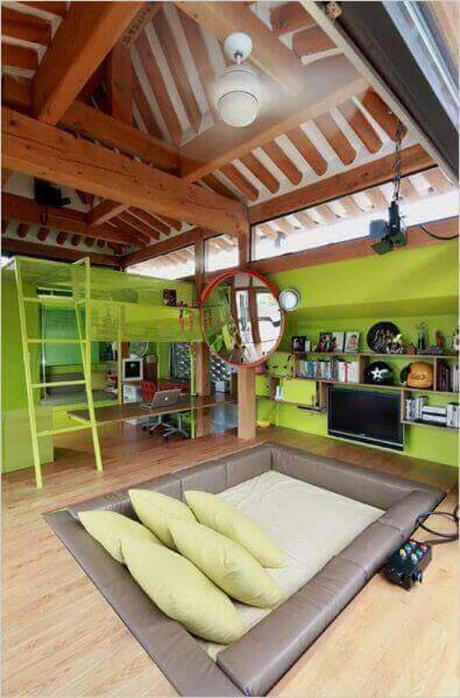 Boys Bedroom Ideas Greeny Sunken Retreat - Harptimes.com