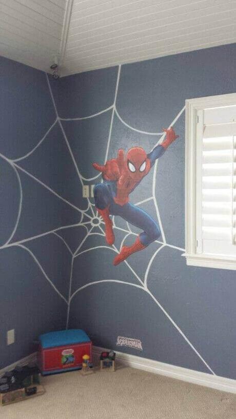 Boys Bedroom Ideas A True Spiderman Lover - Harptimes.com