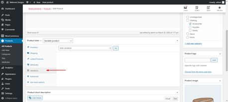 Attributes and Variations in WooCommerce