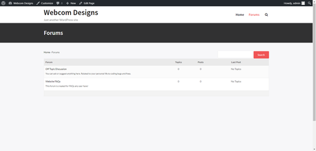Add Forums in WordPress