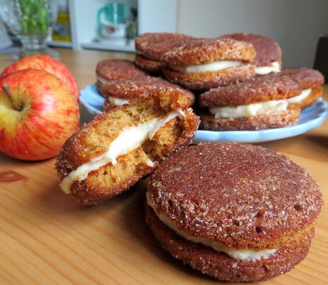 Apple Cider Donut Whoopie Pies