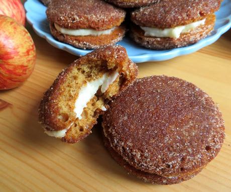 Apple Cider Donut Whoopie Pies