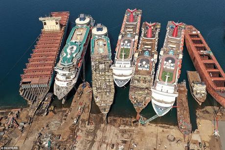 Corona death .. .. this time for colossal giants on Sea  ~ Ship breaking and Insurance