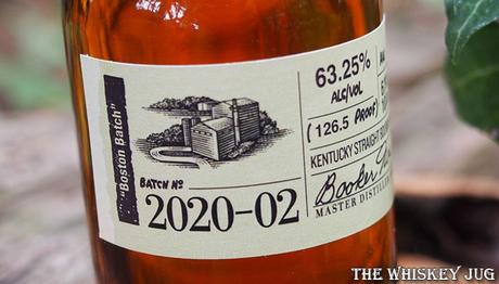 Booker's Bourbon 2020-02 Boston Batch Label
