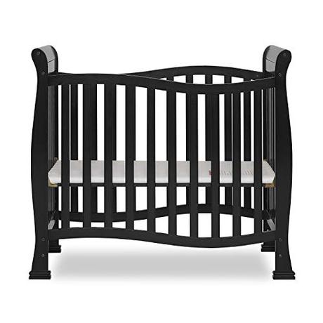 Dream On Me, Violet Mini Crib, Black