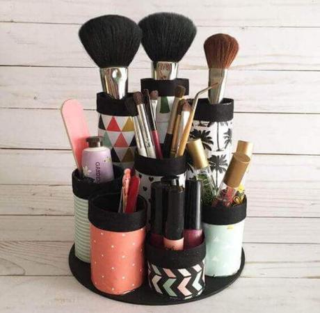 Makeup Room Ideas DIY Makeup Kit Storage - Harptimes.com
