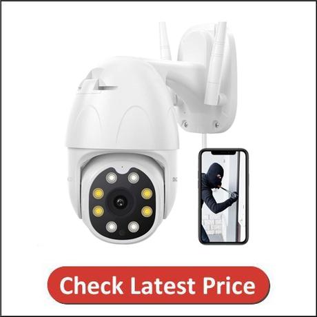 Dragon Touch OD10 1080P HD PTZ Outdoor Camera
