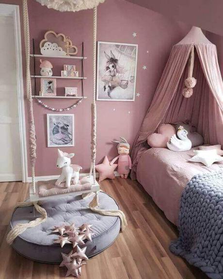 Fantasy-Themed Cute Girls Bedroom Ideas Toddler - Harptimes.com