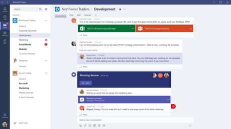 microsoft teams - chat apps