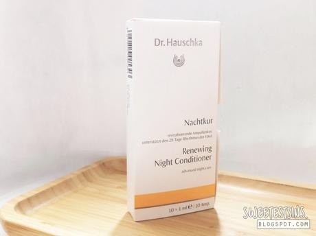 My Night-time skincare routine with Dr Hauschka