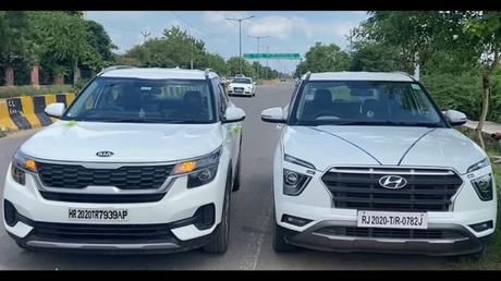 Kia Seltos Vs Hyundai Creta Base Variant: Which One Is Better?