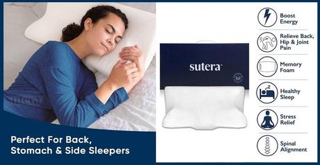 Sutera Sleep Pillow Review: Useful For Neck/Shoulder Pain Relief?