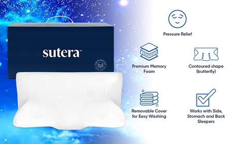 Sutera Sleep Pillow Review: Useful For Neck/Shoulder Pain Relief?