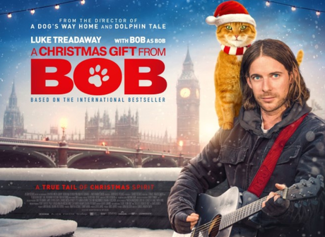A Christmas Gift from Bob release in UK cinemas and on PVOD on 6th November 2020.