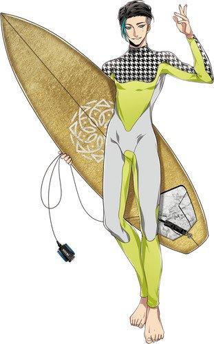 WAVE!! Surfing Yappe!! Anime Film Trilogy's Opening Song Sequence Streamed With Storyboards Also