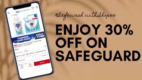 Get up to 30% off on Safeguard products on October 11-13 for #Safewash against germs