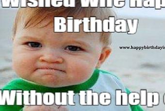 Happy Birthday Memes For Wife - Paperblog