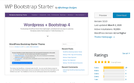 WordPress Starter  2020