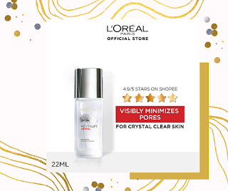 'The NEW L'Oreal Paris Crystal Micro Essence is now available on Shopee