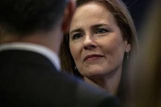 Amy Coney Barrett says one thing about discrimination during Senate confirmation hearings, but her record from the bench says something else