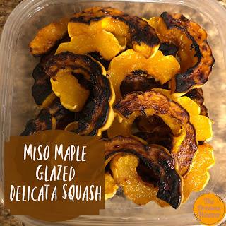 Miso Maple Glazed Delicata Squash ~ The Dreams Weaver