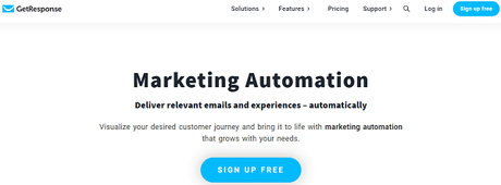 GetResponse-email automation software