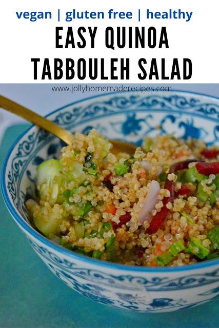 Healthy Quinoa Tabbouleh Salad