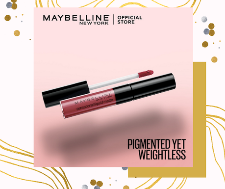 Sensational Liquid Matte Lip Tint available in Shopee for only P179 from August 16-18!