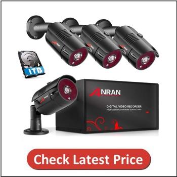 ANRAN 8 Channel 1080P Home Security Camera System