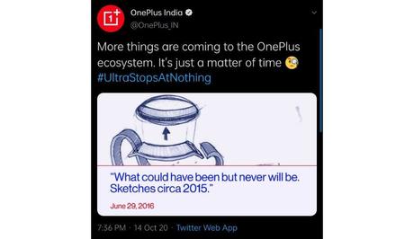 OnePlus smartwatch teased