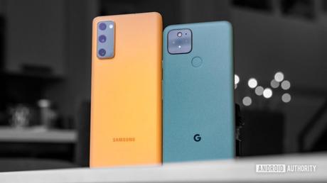 Google Pixel 5 vs Samsung Galaxy S20 FE camera test shootout