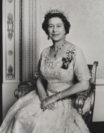 The New Portrait of Queen Elizabeth II by British Photographer Chris Jackson