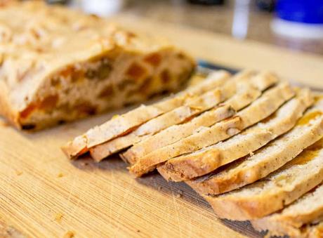 Gluten Free Biscotti with Apricots and Walnuts