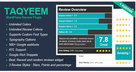 taqyeem plugin