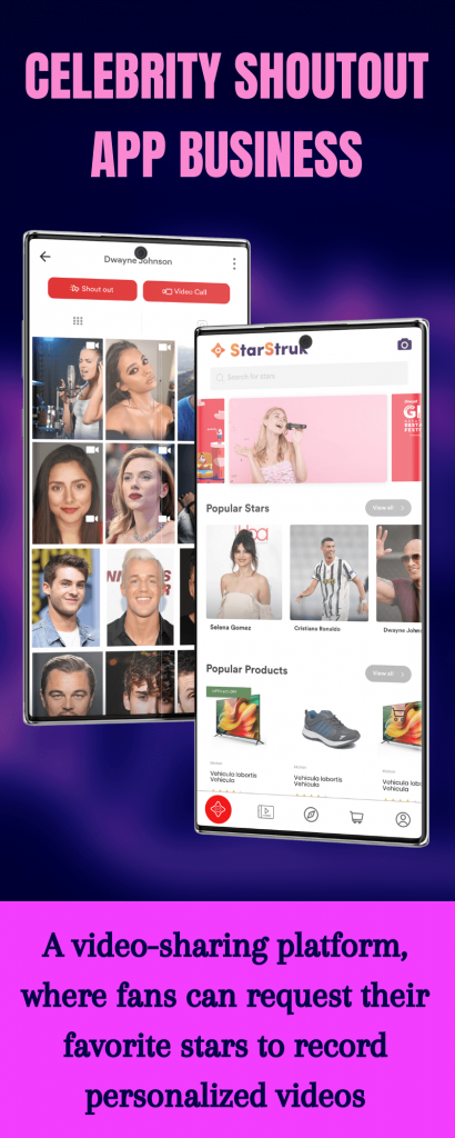 Celebrity Shoutout App | Creating Mesmerizing Life Moments!