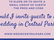 Eloping Inviting Guests Pros Cons