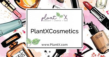 PlantX plant-based cosmetics section of online store