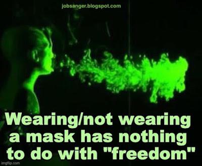 A Mask Requirement Has Nothing To Do With 