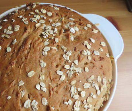 Oatmeal Casserole Bread