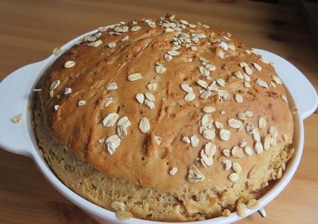 Oatmeal Casserole Bread