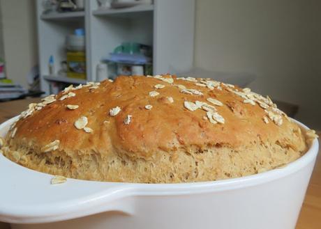 Oatmeal Casserole Bread