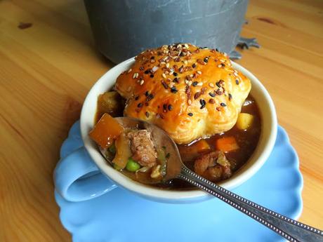 Beef Pot Pie Soup