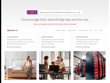 Backblaze- Best and Budget Friendly