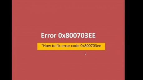 How to Fix 0x800703ee Error on Windows 10 (Full Tutorial)