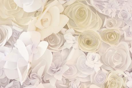 DIY Paper Flower Wall